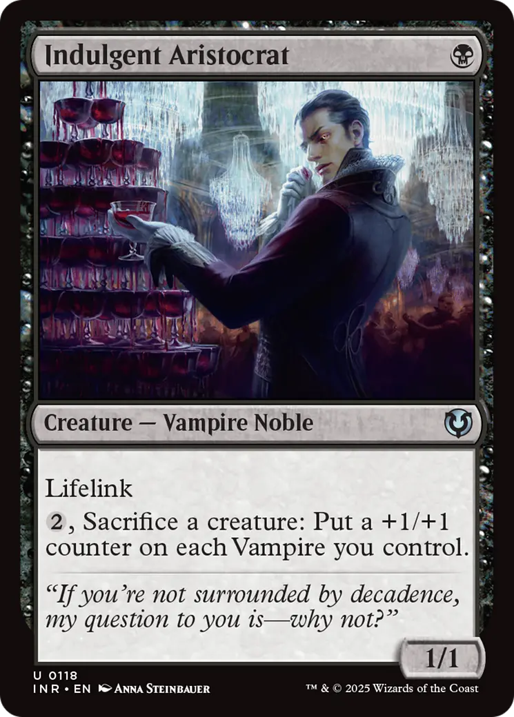 Indulgent Aristocrat [Innistrad Remastered] 1