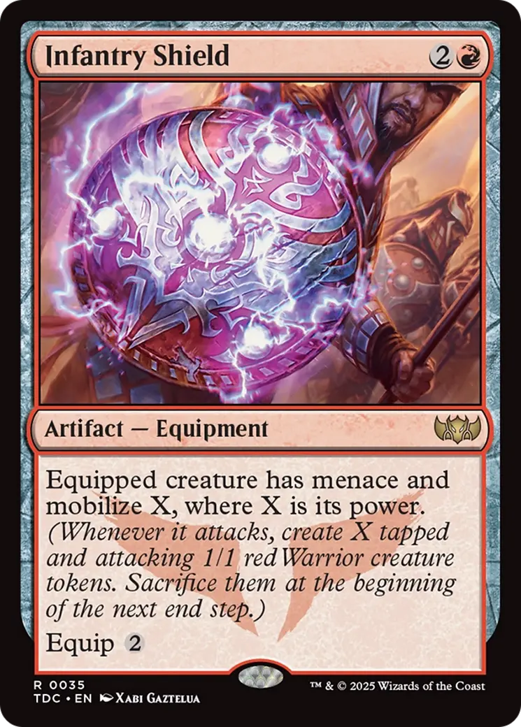 Infantry Shield [Tarkir: Dragonstorm Commander] 1