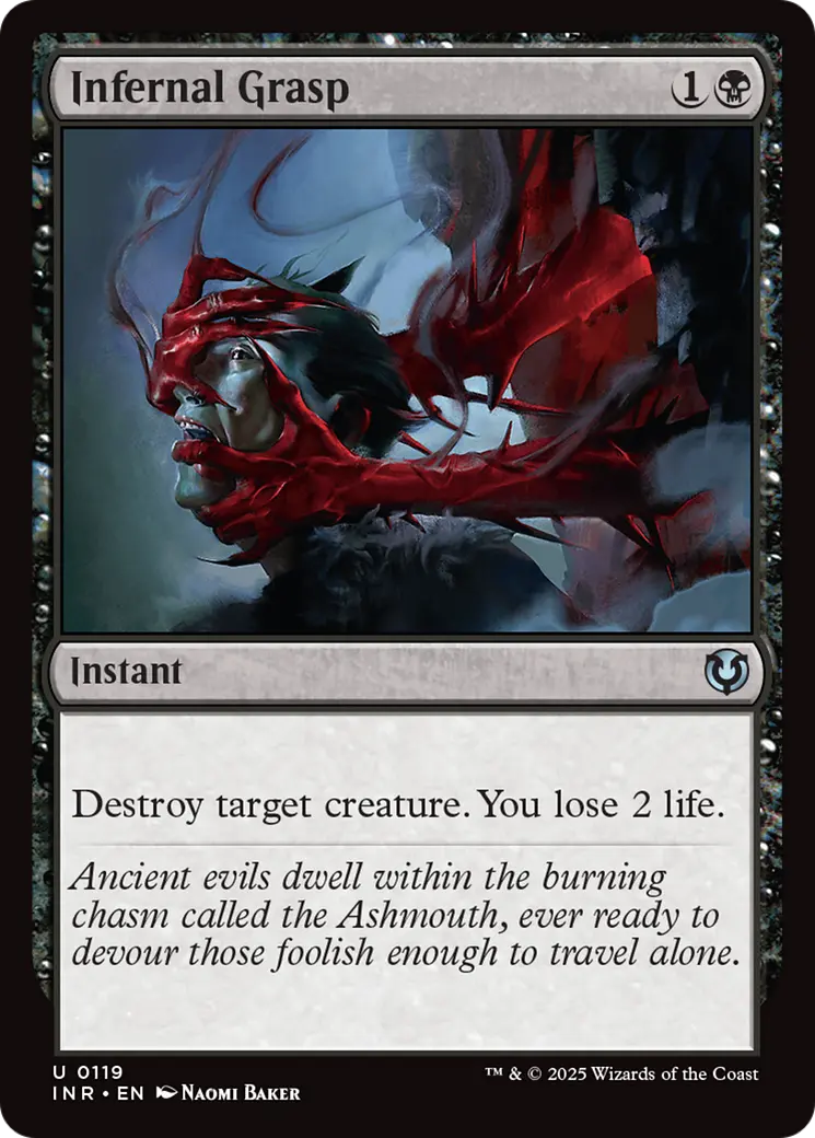 Infernal Grasp [Innistrad Remastered] 1