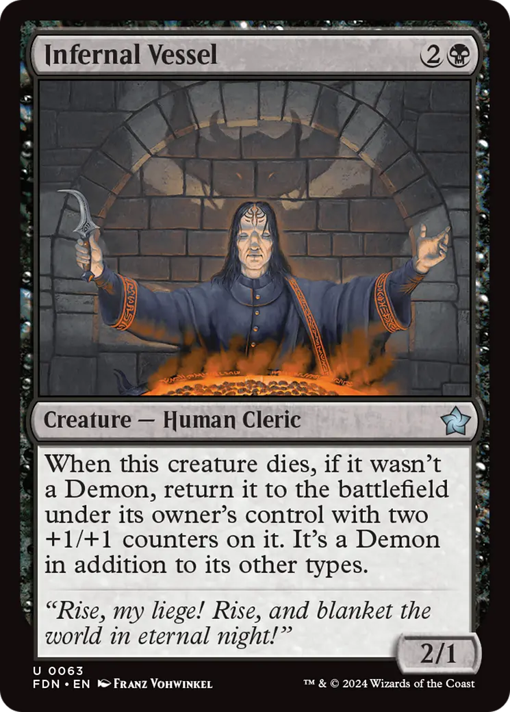Infernal Vessel [Foundations] 1