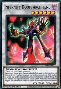 Infernity Doom Archfiend [Phra-En037] Super Rare 1