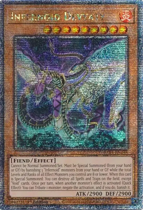 Infernoid Devyaty [Ra04-En248] Quarter Century Secret Rare 1