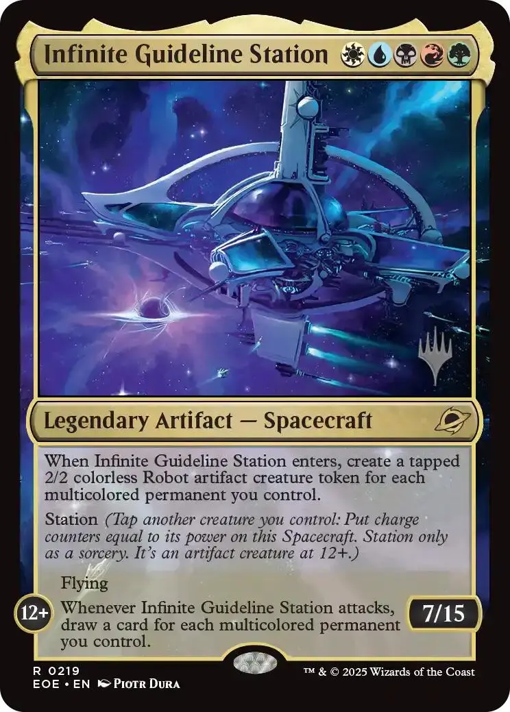 Infinite Guideline Station (Promo Pack) [Edge Of Eternities Promo Pack] 1