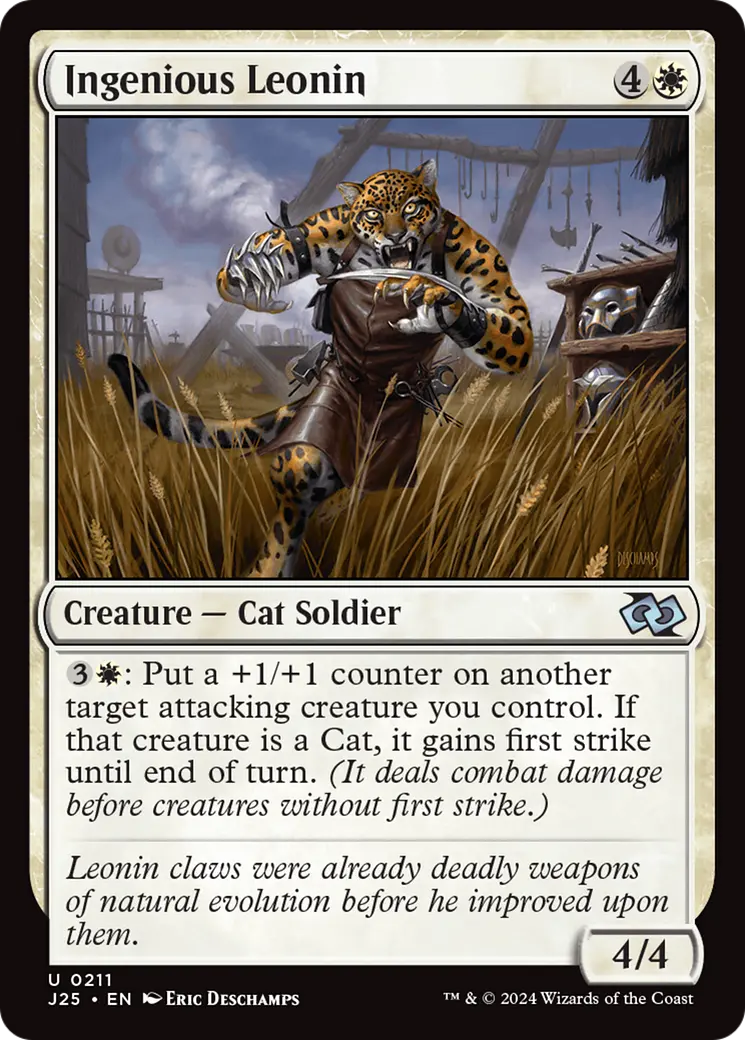 Ingenious Leonin [Foundations Jumpstart] 1