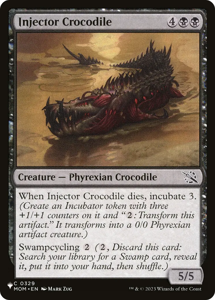 Injector Crocodile [The List] 1
