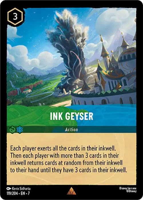 Ink Geyser (119/204) [Archazia's Island] 1