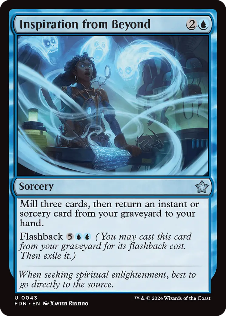 Inspiration From Beyond [Foundations] 1