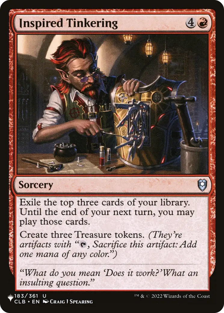 Inspired Tinkering [The List] 1