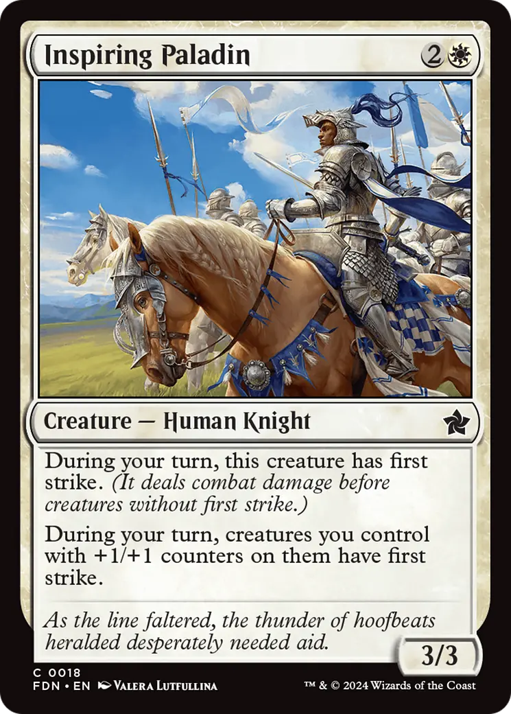 Inspiring Paladin [Foundations] 1
