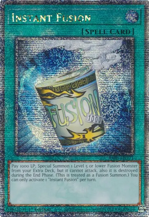 Instant Fusion (Quarter Century Secret Rare) [Ra03-En171] Quarter Century Secret Rare 1