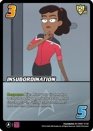 Insubordination - Stk01 17/22 - R - Holofoil 1