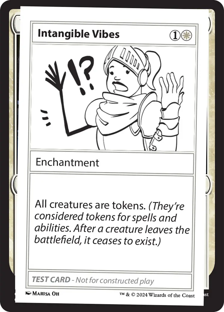 Intangible Vibes [Mystery Booster 2 Playtest Cards] 1