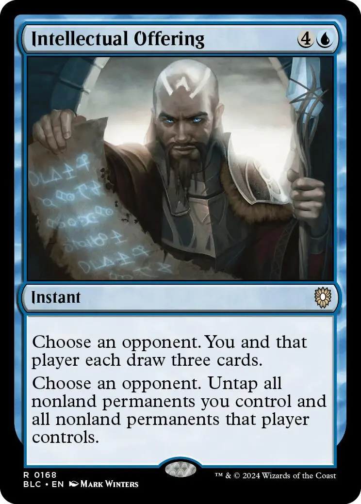 Intellectual Offering [Bloomburrow Commander] 1