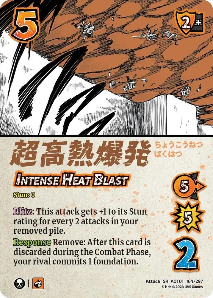 Intense Heat Blast - Foil 1