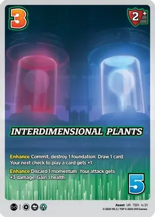 Interdimensional Plants - Foil 1