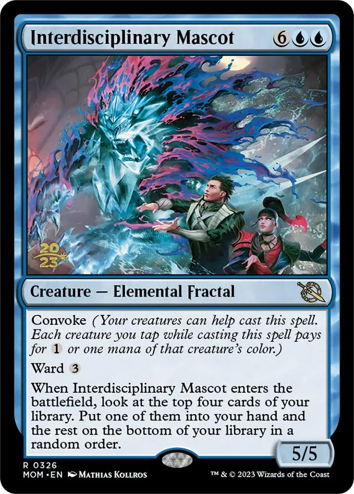 Interdisciplinary Mascot [March Of The Machine Prerelease Promos] 1