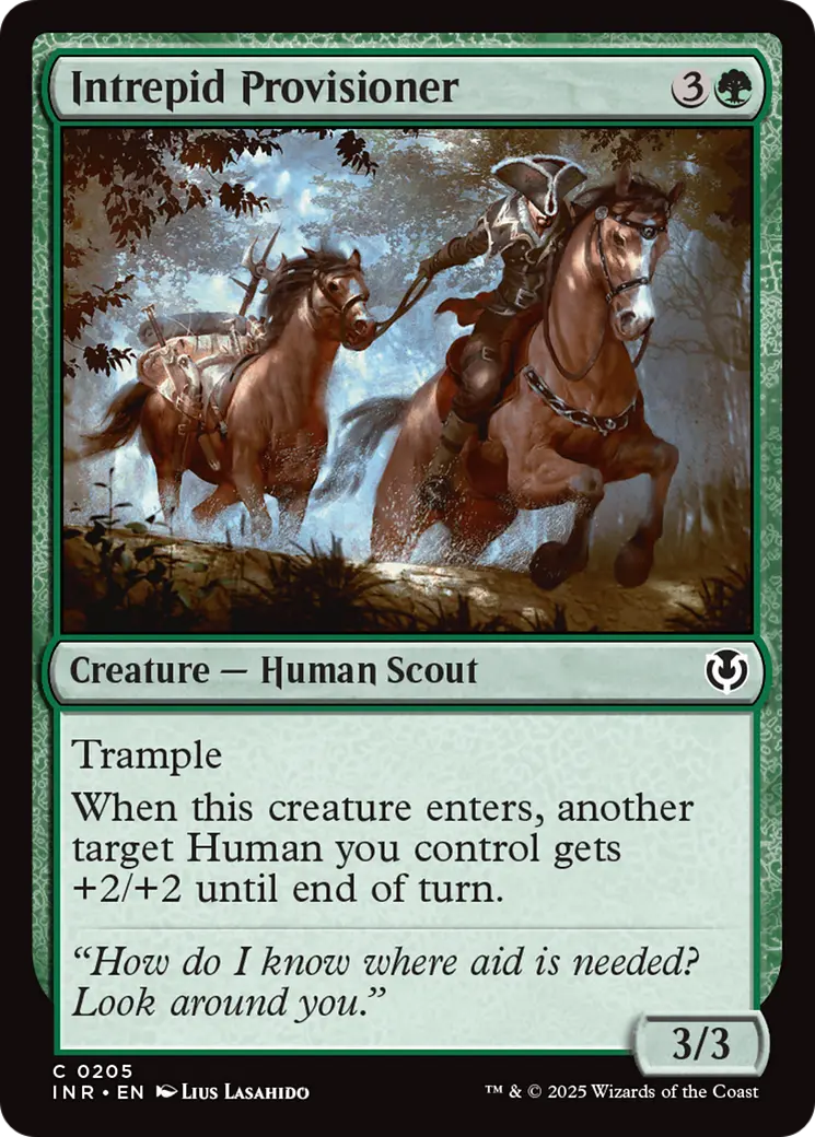 Intrepid Provisioner [Innistrad Remastered] 1