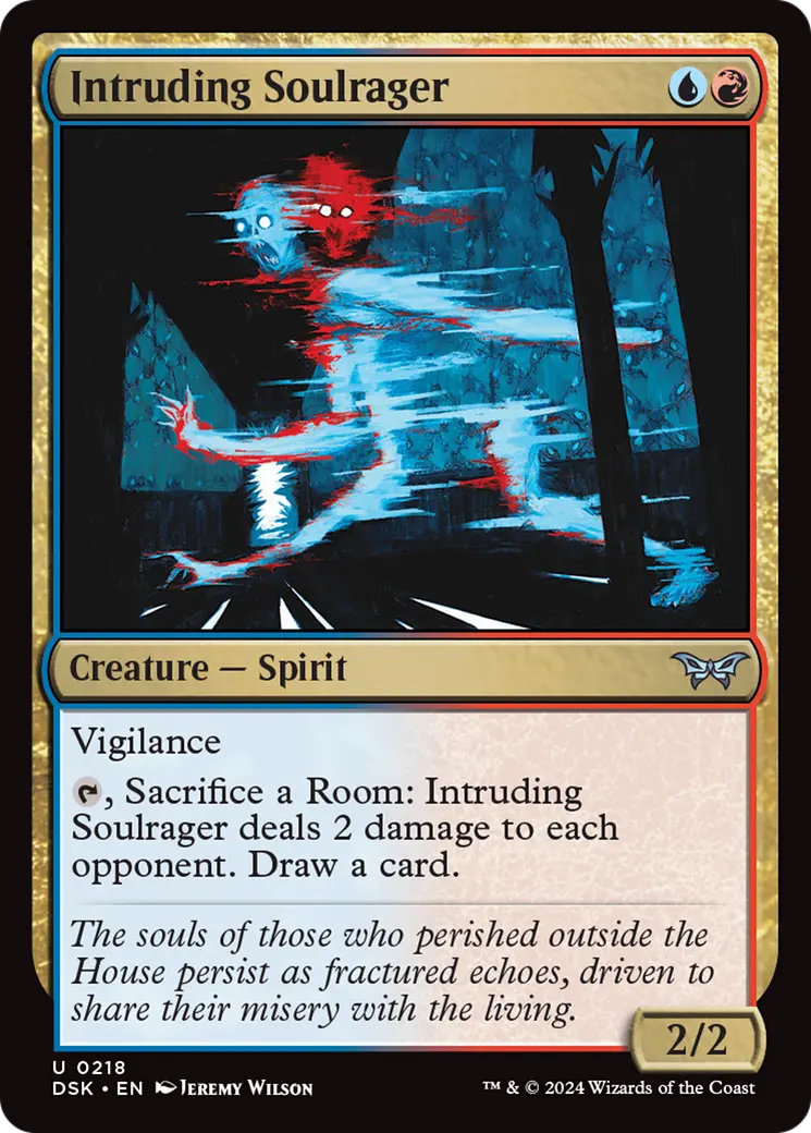 Intruding Soulrager [Duskmourn: House Of Horror] 1