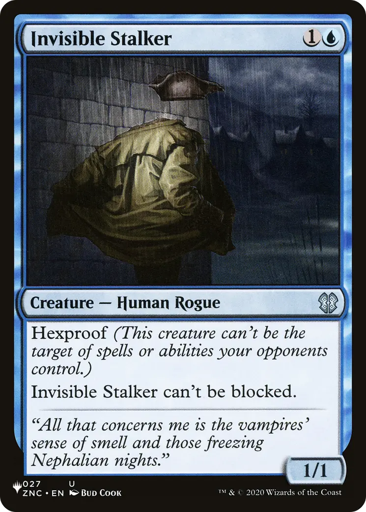 Invisible Stalker (Znc) [The List] 1