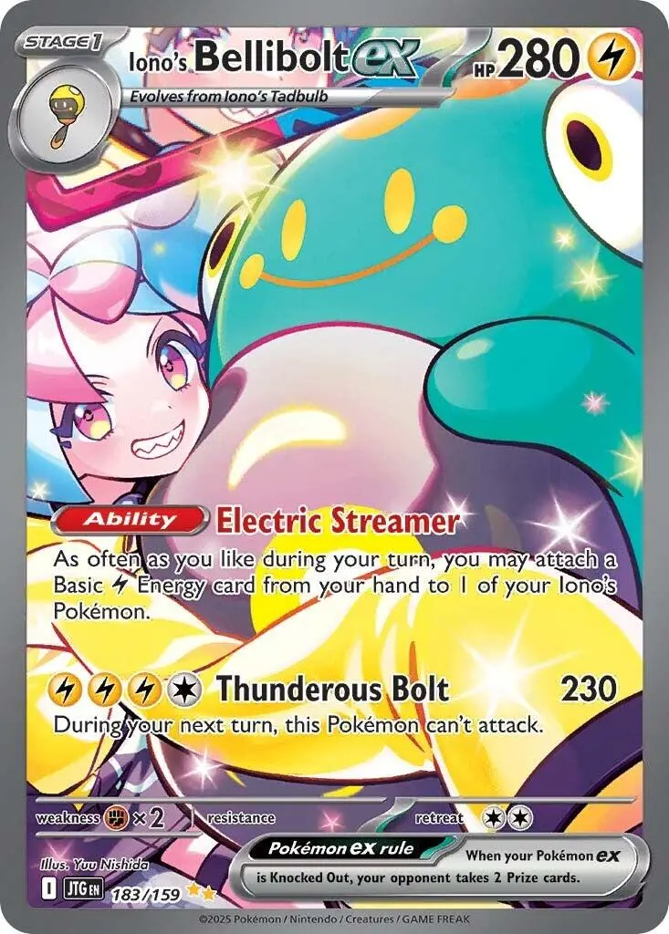 Iono's Bellibolt Ex (183/159) [Scarlet & Violet: Journey Together] 1