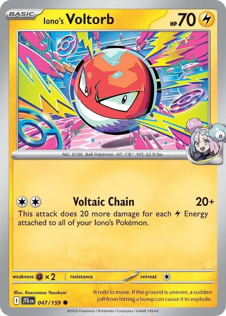 Iono's Voltorb (047/159) [Scarlet & Violet: Journey Together] 1