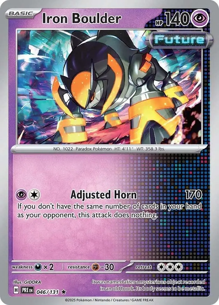 Iron Boulder (046/131) [Scarlet & Violet: Prismatic Evolutions] 1