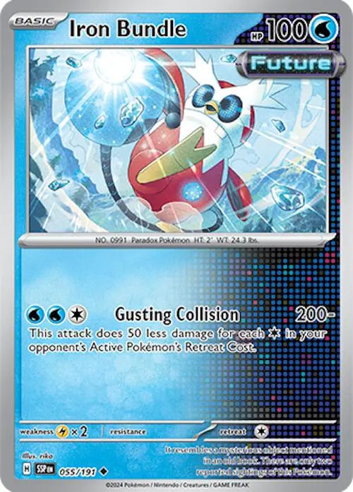 Iron Bundle (055/191) [Scarlet & Violet: Surging Sparks] 1