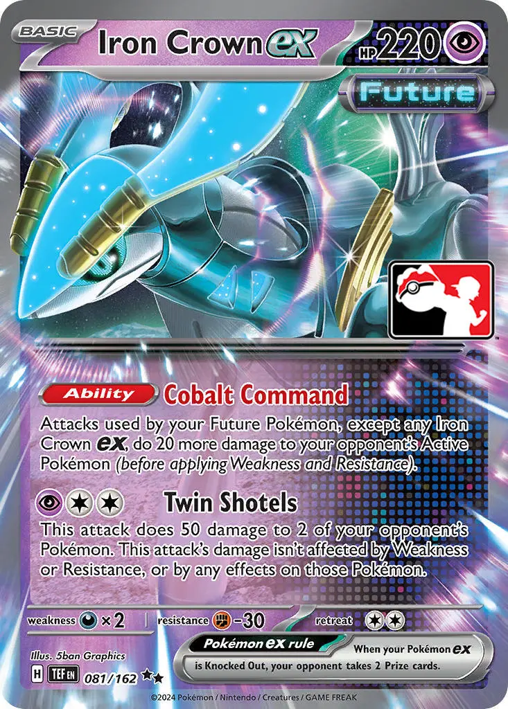 Iron Crown Ex (081/162) [Prize Pack Series Five] 1