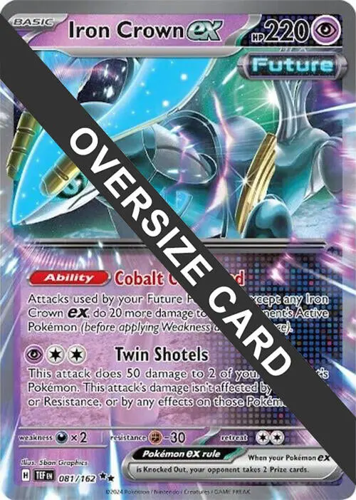 Iron Crown Ex (081) (Jumbo Card) [Scarlet & Violet: Black Star Promos] 1