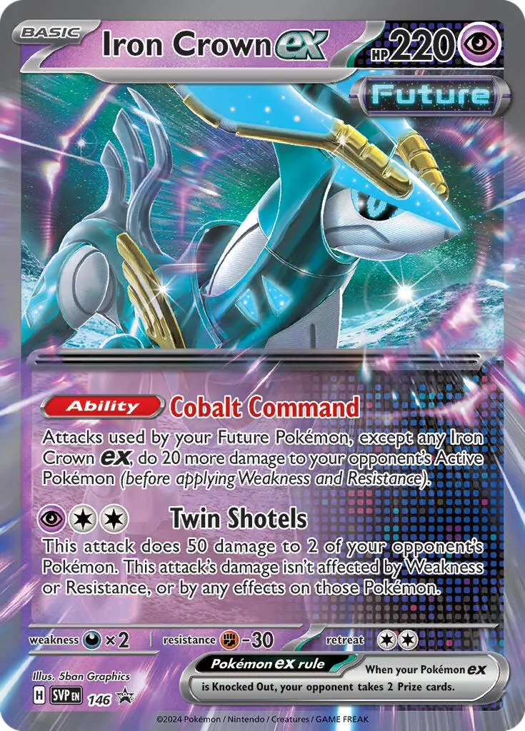 Iron Crown Ex (146) [Scarlet & Violet: Black Star Promos] 1