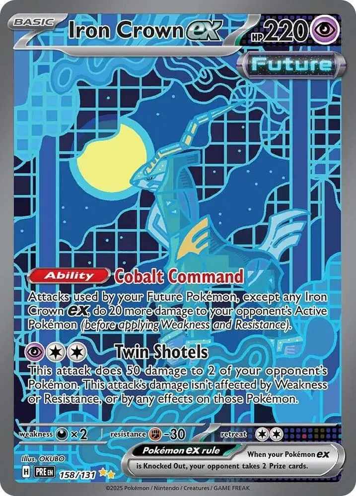 Iron Crown Ex (158/131) [Scarlet & Violet: Prismatic Evolutions] 1