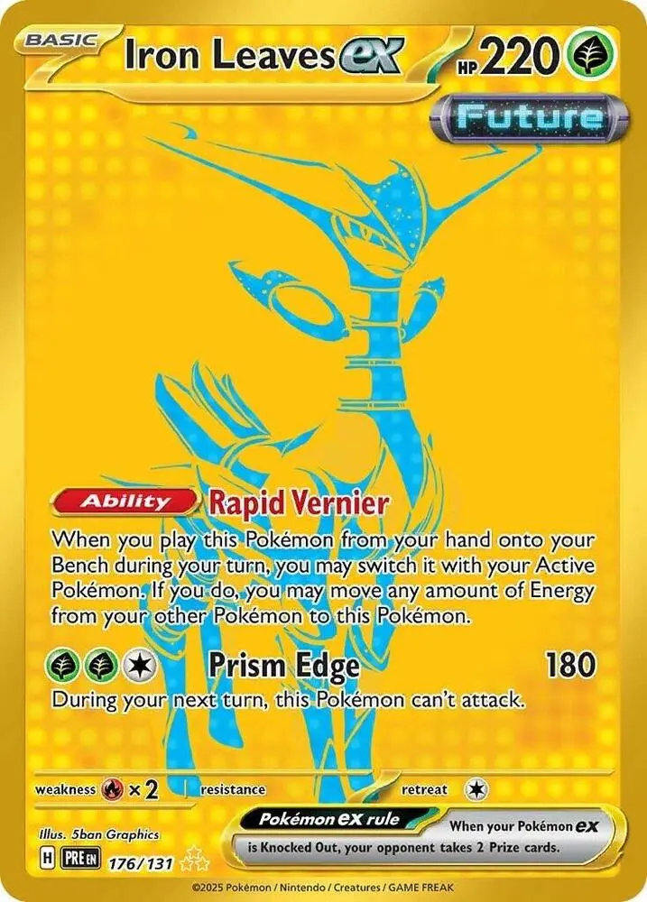 Iron Leaves Ex (176/131) [Scarlet & Violet: Prismatic Evolutions] 1
