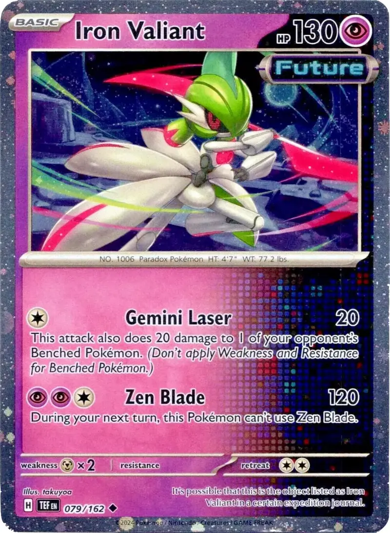 Iron Valiant (079/162) (Cosmos Holo) [Miscellaneous Cards] 1