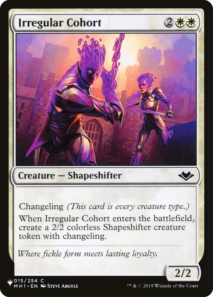 Irregular Cohort [The List] 1