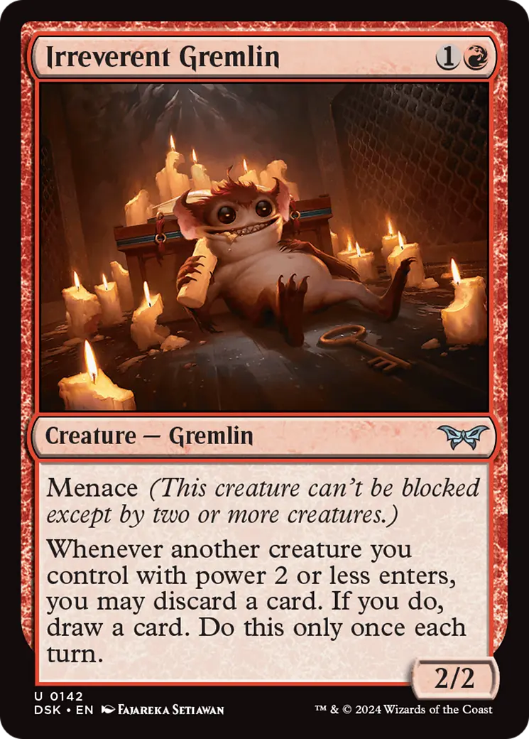 Irreverent Gremlin [Duskmourn: House Of Horror] 1