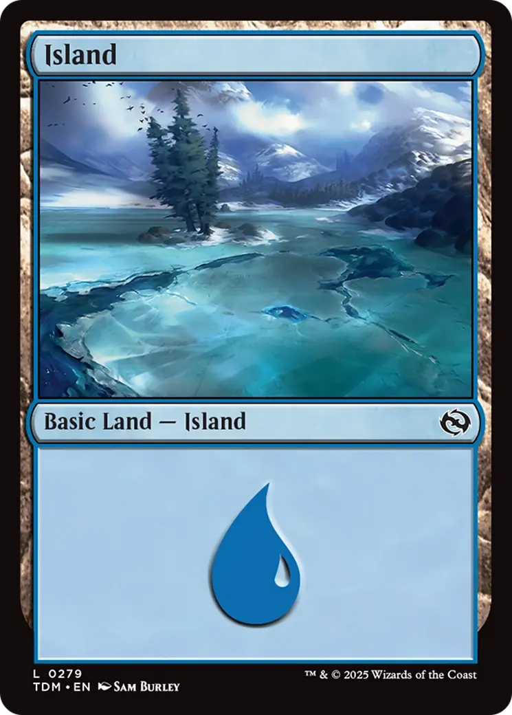 Island (0279) [Tarkir: Dragonstorm] 1