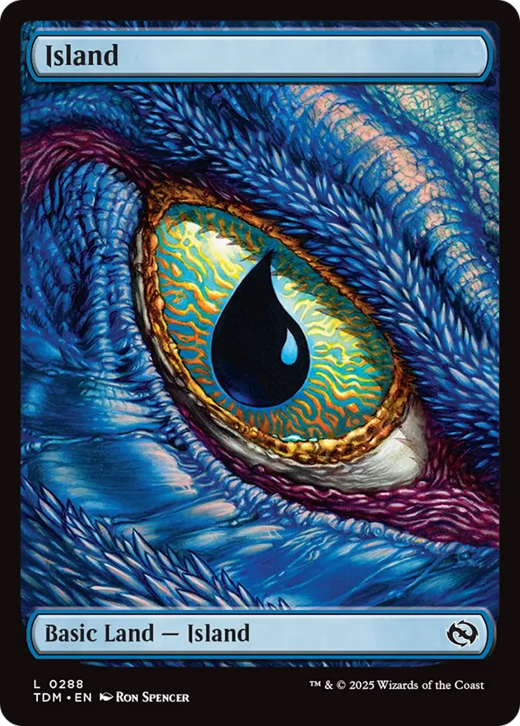 Island (0288) [Tarkir: Dragonstorm] 1