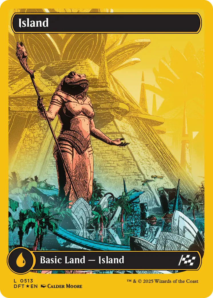 Island (0513) (First-Place Foil) [Aetherdrift] 1