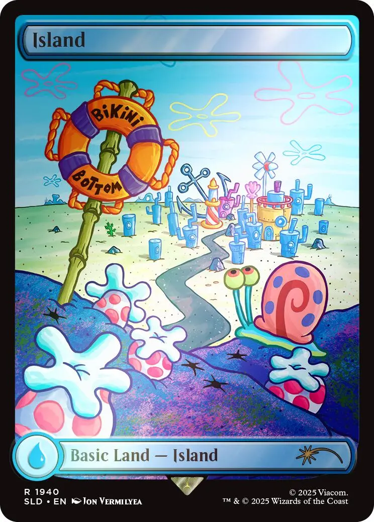 Island (1940) (Rainbow Foil) [Secret Lair Drop Series] 1