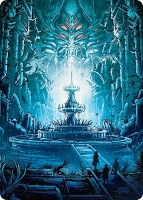 Island Art Card [Duskmourn: House Of Horror Art Series] 1