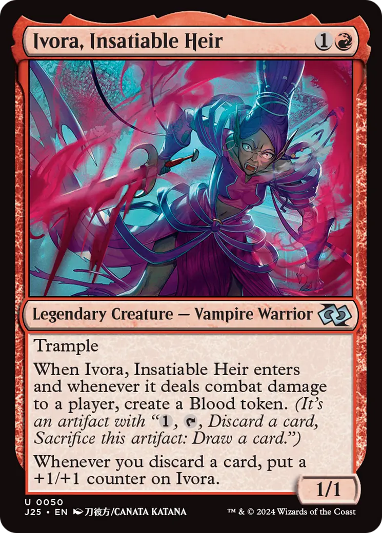 Ivora, Insatiable Heir (Anime) [Foundations Jumpstart] 1