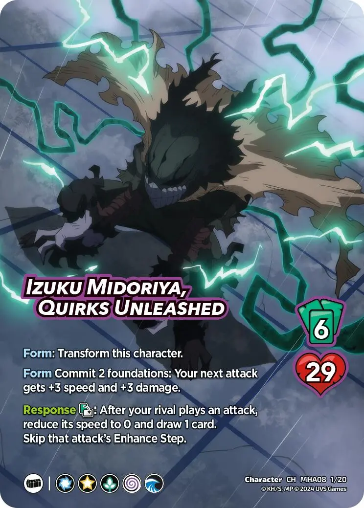 Izuku Midoriya, Quirks Unleashed [Challenger Series: My Hero Academia - Dark Hero Arc] 1