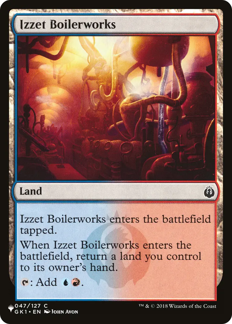 Izzet Boilerworks (Gk1) [The List] 1