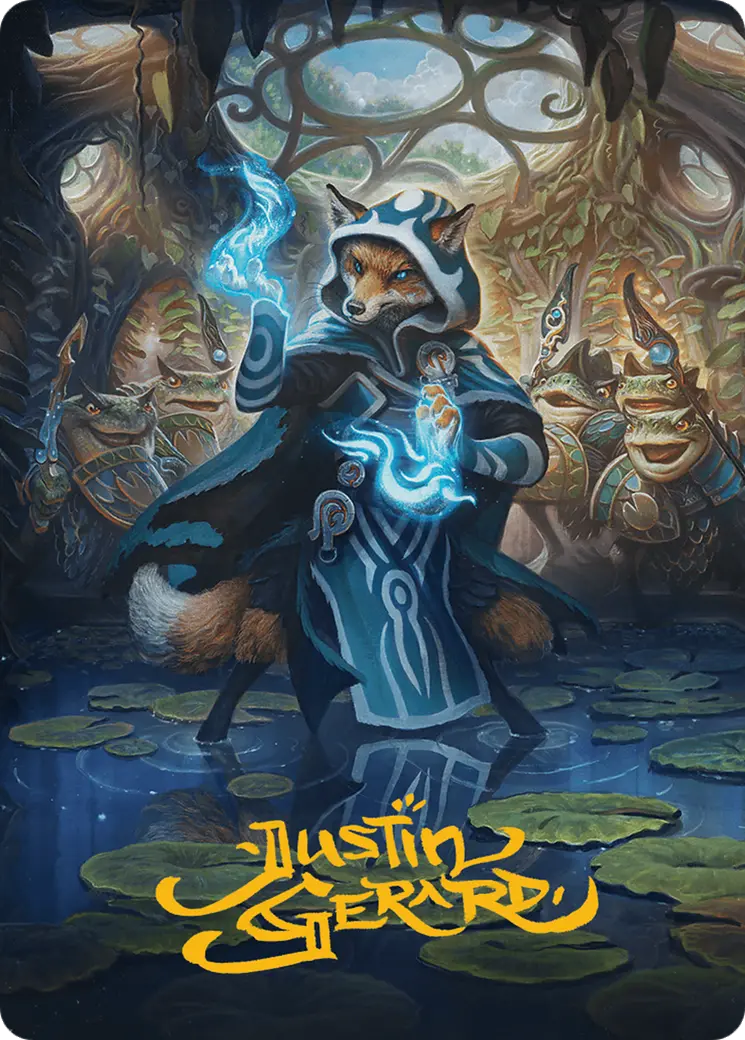 Jace, The Mind Sculptor Art Card (Gold-Stamped Signature) [Bloomburrow Art Series] 1
