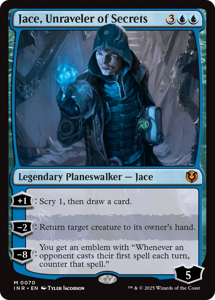 Jace, Unraveler Of Secrets [Innistrad Remastered] 1