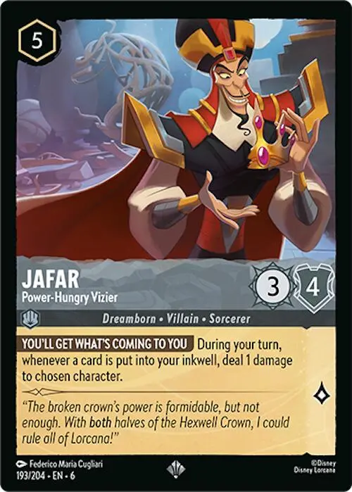 Jafar - Power-Hungry Vizier (193/204) [Azurite Sea] 1