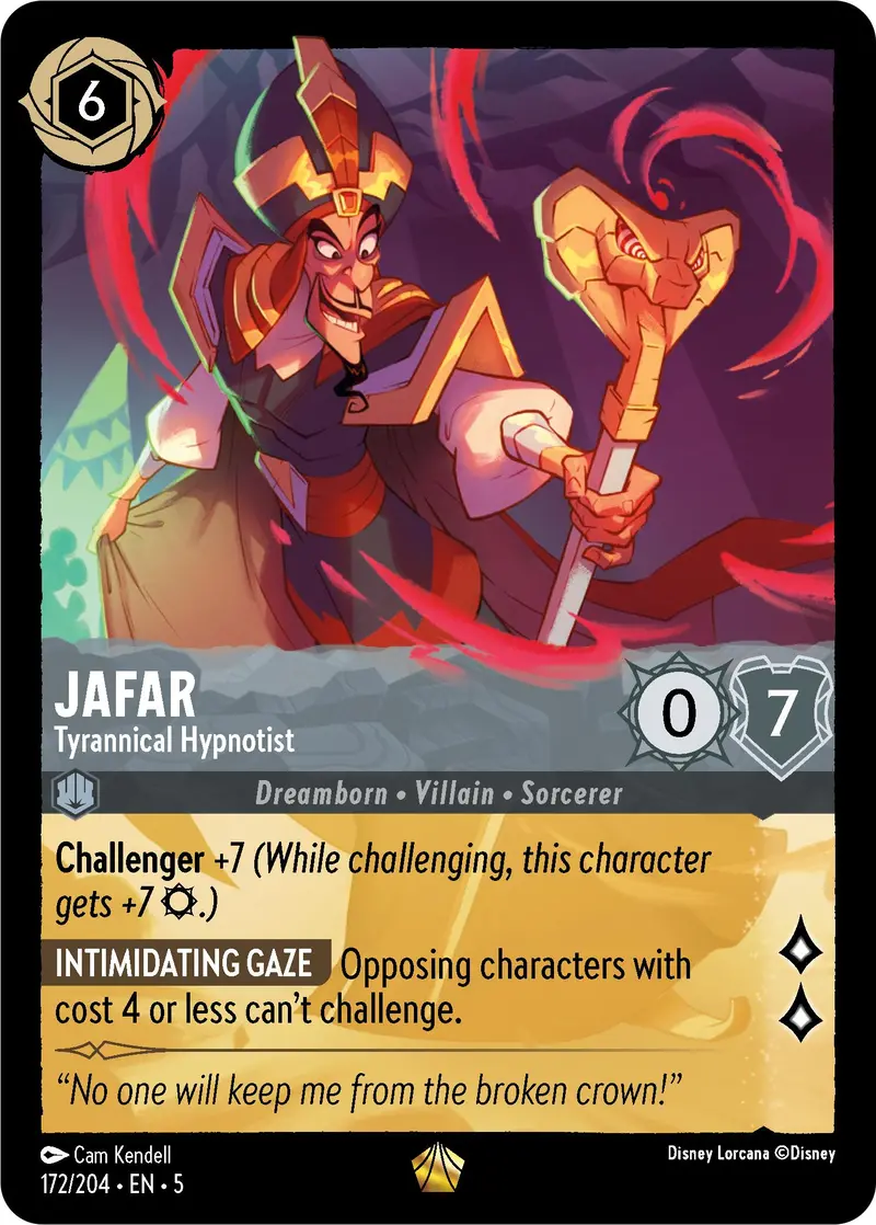 Jafar - Tyrannical Hypnotist (172/204) [Shimmering Skies] 1