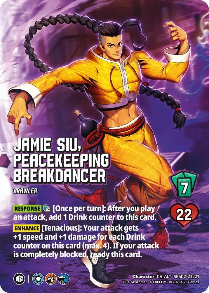 Jamie Siu, Peacekeeping Breakdancer (Alternate Art) - Challenger Series: Street Fighter 6 (Sf6) 1