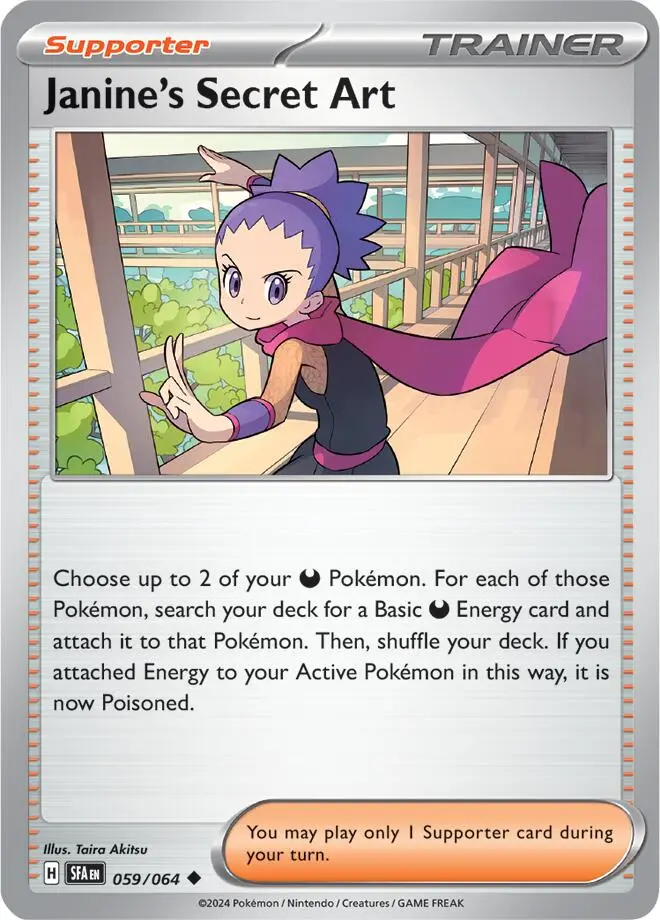 Janine's Secret Art (059/064) [Scarlet & Violet: Shrouded Fable] 1