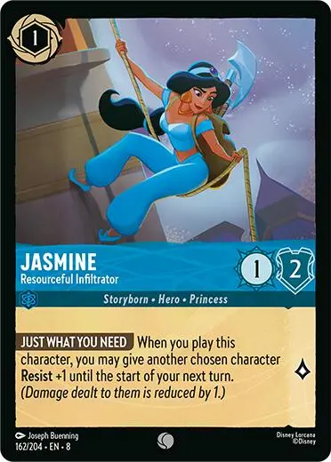 Jasmine - Resourceful Infiltrator (162/204) [Reign Of Jafar] 1